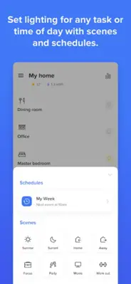 Home + Control android App screenshot 2